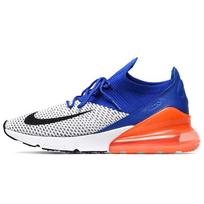 Nike Air Max 270 Flyknit Racer Blue Total Crimson AO1023-101 43 blue