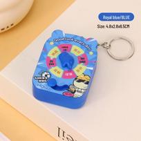 Finger Spinner Truth or Dare Keychain: Backpack Pendant and Small Gift Toy gray