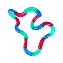 Tangle Fidget Ornament Colorful Transformation Toys Rope Finger Toys Creative Party Gifts Stress Relieving Tangle Rope Gifts blue