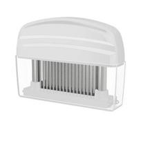Manual Meat Tenderizer with 48 Needles Stainless Steel Meat Tenderizer Tool Beef Chicken Pork Meat Marinating Tool Kitchen Gadget balta