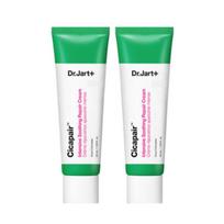 Dr.Jart+ Cicapair Intensive Soothing Repair Cream 50ml × 2 – Deep Hydration & Skin Barrier Repair Cream Set green