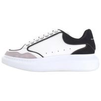 Alexander McQueen Oversized Leather Sneakers 'White Black' 777300WIE9J8732 43.5 balta