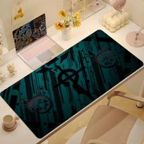 F-Fullmetal A-Alchemist Mouse Pad Non-slip Thickened MousePad Large Writing Lockedge Office Student Gaming Cushion 30cmx60cm(11.8x23.6inch) beige