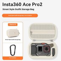 For Insta360 Ace Pro 2 Action Camera Case, Street Shooting Kit Bundle with Protective Cage (Full Cage) & Storage Bag balta