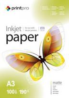 ColorWay PrintPro Photo Paper, 100 sheets | Matte | 190 g/m² | A3 PME190100A3 | 4823108630926