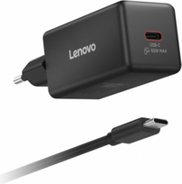 Lenovo Mini GaN USB-C 65W (EU) | Power adapter | USB-C | 65 W G0A665WBEU | 195892143376
