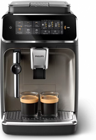 Philips Espresso Coffee Maker | EP3326/90 Series 3300 | Pump pressure 15 bar | Built-in milk frother | Fully Automatic | Black Chrome | 1500 W EP3326/90 | 8720389030277
