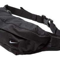 Nike Polyester One Shoulder Crossbody Bag, Sling Bag, Fanny Pack Regular Unisex Pure Black Casual BZ9814-067 gray