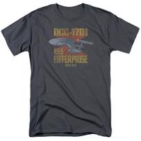 Star Trek NCC 1701 TV Show T-Shirt Sizes S-4XL NEW 3XL gray