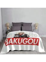 U Antklodė Sofai-Lova Kelionei Bakugo Bakugou Katsuki Mha Bnha Boku No Hero Academia 75X95CM pilka spalva