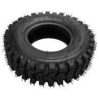 13x4.10‑6 Sniego valytuvo padanga ATV Karts Mini 4WD 47cc 49cc Sniego motociklo padanga 13x4.10‑6 Padangos 13x4.10‑6 Padangos ATV juoda
