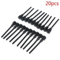 20Pcs Screw Rivet Rubber PC Fan Noise Fans Vibration Silicone Screws flexible Design Chassis fan shock-absorbing adhesive nail