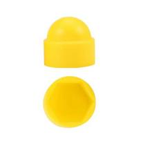 M3M4M5M6M8M10M12M14M16M18M20M22M24 Hex Head Screw Covers Plastics PE Dome Nut Bolt Protective Caps Car Wheels Decoration Nut Cap M3x6x9mm-20pcs geltona