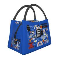 One Tree Hill Collage TV-Inspired Fan Art Design Insulated Lunch Bag for Women Picnic Storage Food Boxes Portable Container One Size