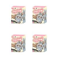Pop Mart The Monsters Labubu Tasty Macarons Series Sealed Case (Bundle of 4/1 Blind Box) ONE SIZE įvairiaspalvis