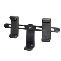 Phone Tripod Holder Dual Device Hand-Held Holder Smartphone Tripod Clip Mobile Live Bracket juoda