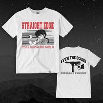 Even The Score Straight Edge T-Shirt, 90s Hardcore Band Merch 120 black