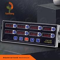 Commercial 8-Channel Kitchen Timer black