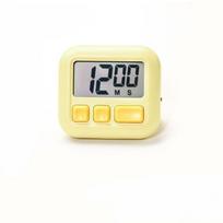 LCD Digital Kitchen Timer with Magnetic Self-discipline Countup Timer Time Management with Stand Alarm Clock Counter Office geltona
