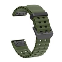 26 mm 22 mm silikoninis dirželis Garmin QuickFit apyrankei Fenix 8 47 mm 51 7X 7 7S 6X 6 Pro 5 5X Epix 2 Forerunner 965 955 945 Instinct 2 22mm black