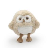 Miela miela pelėdos lėlė pliušinis žaislas pelėdos lėlė vaikų raminanti šluostės lėlė vyriška gimtadienio dovana 20cm（0.11kg） šviesiai ruda spalva