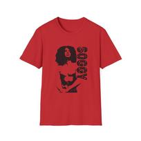 1980s french hard rock band soggy fan art tshirt 3XL black