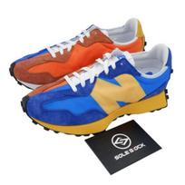 New Balance 327 Jūros Mėlyna Oranžinė MS327LAA EU 36 mėlyna/oranžinė