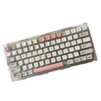 138Key PBT Keycaps XDA Profile DYE-SUB Keycap for Switches Mechanical Keyboards 9009 Retro Keycap gray
