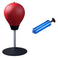 Professional Boxing Reflexes Ball With Durability PU Construction And Quick Setups For Homes Gym Or Training Studio raudona