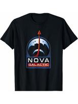 Ripple Junction X Starfield Nova Galactic Logo Video Game T-Shirt S įvairiaspalvis