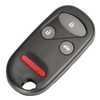Jingyuqin 2/3/4 Button Auto Car Remote Key Shell Cover For Honda Accord Jazz Fit Crv S2000 Civic Odyssey Fob Case 4 Buttons gray