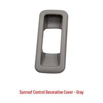 Mitsubishi Pajero V93 V97 V73 Sunroof Switch Decorative Cover Frame 5855A031HB gray