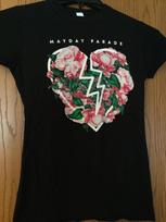 Mayday Parade - Black Cotton Gift For Fan S to 5XL T-shirt BT966 XXL gray