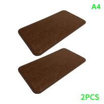 2 vnt. 37,5*17 cm Kemperio kabinos durų pakopų kilimėliai Kemperio kilimas Neslystantys atsarginiai dalys Pakopos kilimėlis Lauko stovyklavimui, kelionėms automobiliu A1 gray
