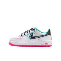Nike Air Force 1 Synthetic Leather, Leather Low top Skateboard Shoes Unisex IU3252-100 35.5 juoda