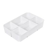 Stackable Transparent LEGO Storage & Organizer Box for Toys, Cosmetics, or Medicine white