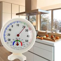 Apvalus vidaus lauko drėgmės matuoklis, drėgmės temperatūros matuoklis One Size gray