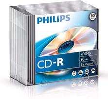 CD-R 700MB x52 Slim Case 10