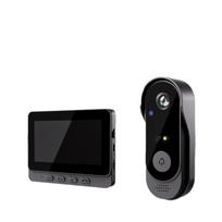 X8 Waterproof HD Night Vision Doorbell with Indoor Screen & Easy Setup Video Intercom
