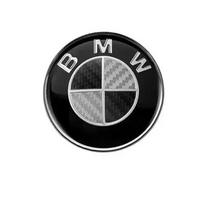 BMW Naujam 2025 m. 1 vnt. 45 mm Automobilio Vairo Rato Ženklelis Emblema Lipdukas BMW E36 E46 E53 E90 E60 E61 E93 E87 X1 X3 X5 X6 F30 F20 F 45mm gray