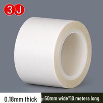 3J White High-Temperature PTFE Fiberglass Tape 50mm x 10m (1 Roll) white