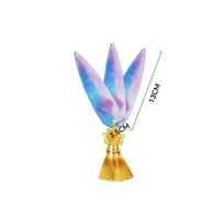Blue Pink Darts Throwing Knife Three-Pack, Cosplay , Fantasy Accessory, Halloween Costume, Movie Collectible Party Gift white