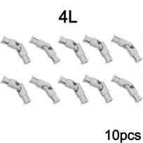 Techninės dalys MOC Statybiniai kaladėlės 3L 61903 metalinis universali jungtis 4L 9244 Ašies jungiklis Surinkimo kaladėlės Žaislas Metalinis kardaninis velenas white