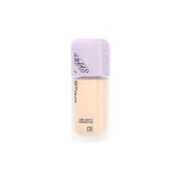 Maybelline SUPERSTAY and makeup foundation, oil control, clear and brightening, Light Kiss Long-Lasting Liquid Foundation-C10 Powder Porcelain White balta