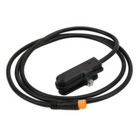 KTD12R 12 Magnets Electric Bicycle Power Pedal Assist Sensor with Waterproof Plug for Electric Bike Conversion Kit black