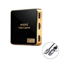4K 60Hz Video Capture Card 3840x2160 Featuring Passthrough for Professional Live Streaming and Recording on PC 1