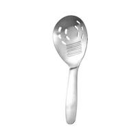 Stainless Steel Food Mashing Spoon Fine Grater Egg Separator Spoon Baby Food Masher  Bottle Opener Style 2 gray
