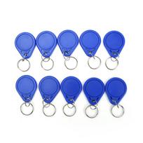 10 vnt. / 13,56 MHz Rfid Ic raktų žymos Keyfobs Token Tag Keychain Kit N/A mėlyna