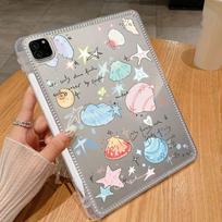 iPad 11th Gen 11-inch Acrylic Protective Case for Air 8 Pro and iPad 16 Tablet iPad Air 4/5/6/7/8 (10.9/11-inch) white