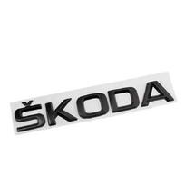 Skoda FABIA KAMIQ KAROQ KODIAQ OCTAVIA RAPID SUPERB YETI Automobilio bagažinės raidės Simbolis Logotipas Lipdukas Priekinis Galinis Ženklelis Aksesuarai white